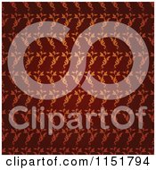 Poster, Art Print Of Ornate Red Wallpaper Pattern