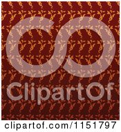 Poster, Art Print Of Ornate Red Wallpaper Pattern