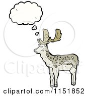 Poster, Art Print Of Thinking Buck Deer
