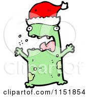Poster, Art Print Of Christmas Frog