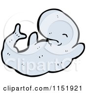 Cartoon Of A Whale Royalty Free Vector Illustration by lineartestpilot