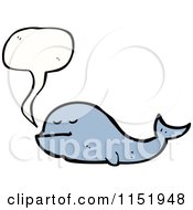 Poster, Art Print Of Talking Whale