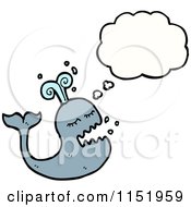 Poster, Art Print Of Thinking Whale
