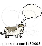 Poster, Art Print Of Thinking Cow