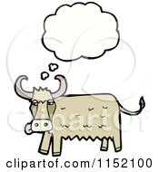 Poster, Art Print Of Thinking Cow