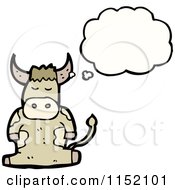 Poster, Art Print Of Thinking Cow