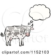 Poster, Art Print Of Thinking Cow