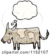 Poster, Art Print Of Thinking Cow