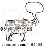 Poster, Art Print Of Talking Cow