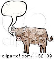 Poster, Art Print Of Talking Cow