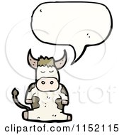 Poster, Art Print Of Talking Cow