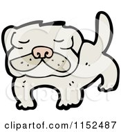 Cartoon Of A Dog Royalty Free Vector Illustration