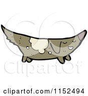 Cartoon Of A Dog Royalty Free Vector Illustration