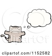 Poster, Art Print Of Thinking Cat