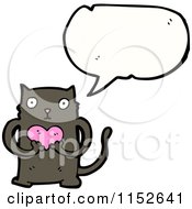 Poster, Art Print Of Talking Cat