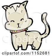 Cartoon Of A Cat Royalty Free Vector Illustration