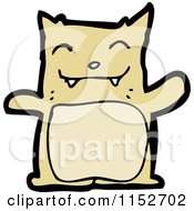 Cartoon Of A Cat Royalty Free Vector Illustration