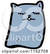 Cartoon Of A Cat Royalty Free Vector Illustration