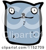 Cartoon Of A Cat Royalty Free Vector Illustration