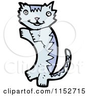 Cartoon Of A Cat Royalty Free Vector Illustration