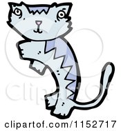 Cartoon Of A Cat Royalty Free Vector Illustration