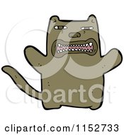 Cartoon Of A Cat Royalty Free Vector Illustration