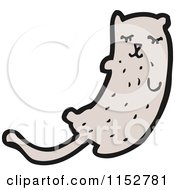 Cartoon Of A Cat Royalty Free Vector Illustration