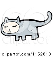 Cartoon Of A Cat Royalty Free Vector Illustration