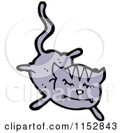 Cartoon Of A Cat Royalty Free Vector Illustration