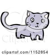 Cartoon Of A Cat Royalty Free Vector Illustration