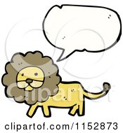 Poster, Art Print Of Talking Lion