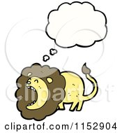 Poster, Art Print Of Thinking Lion