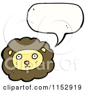 Poster, Art Print Of Talking Lion