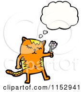 Poster, Art Print Of Thinking Cat