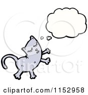 Poster, Art Print Of Thinking Cat