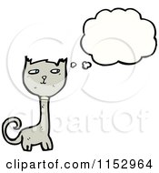 Poster, Art Print Of Thinking Cat