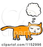 Poster, Art Print Of Thinking Cat