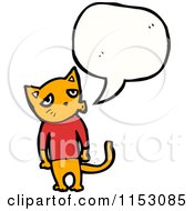 Poster, Art Print Of Talking Cat