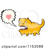 Poster, Art Print Of Cat Talking About Love