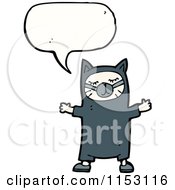 Poster, Art Print Of Talking Kid In A Cat Costume