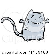 Cartoon Of A Cat Royalty Free Vector Illustration