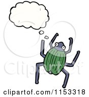 Poster, Art Print Of Thinking Beetle