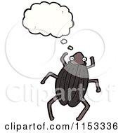 Poster, Art Print Of Thinking Beetle