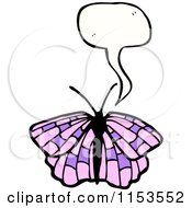 Poster, Art Print Of Butterfly Talking