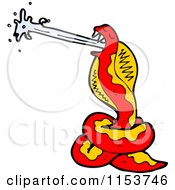 Poster, Art Print Of Red Cobra Snake