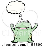 Poster, Art Print Of Thinking Frog