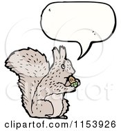 Poster, Art Print Of Talking Squirrel