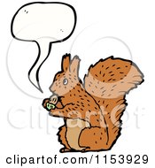 Poster, Art Print Of Talking Squirrel