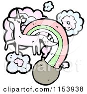 Poster, Art Print Of Unicorn And Rainbow