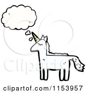 Poster, Art Print Of Thinking Unicorn